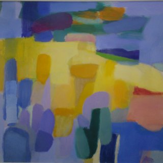 Olieverf op paneel 110 x 120 cm z.t.