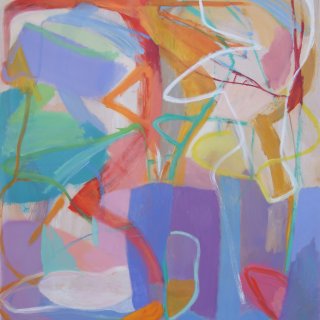 Olieverf op paneel 90 x 110 cm z.t.