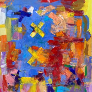 Olieverf op paneel 110 x 120 cm 2022