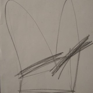 Tekening 30 x 40 cm
