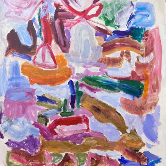 Acryl op paneel