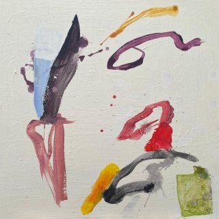 Acryl op paneel, 60 x 60 cm. 2026