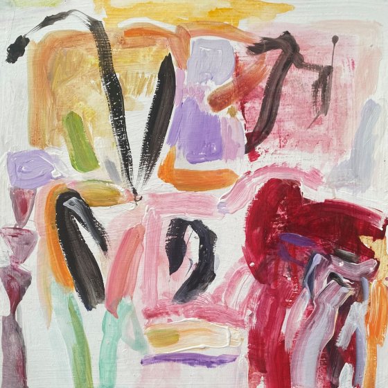 Acryl op paneel