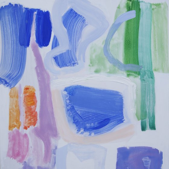 Acryl op paneel z.t.