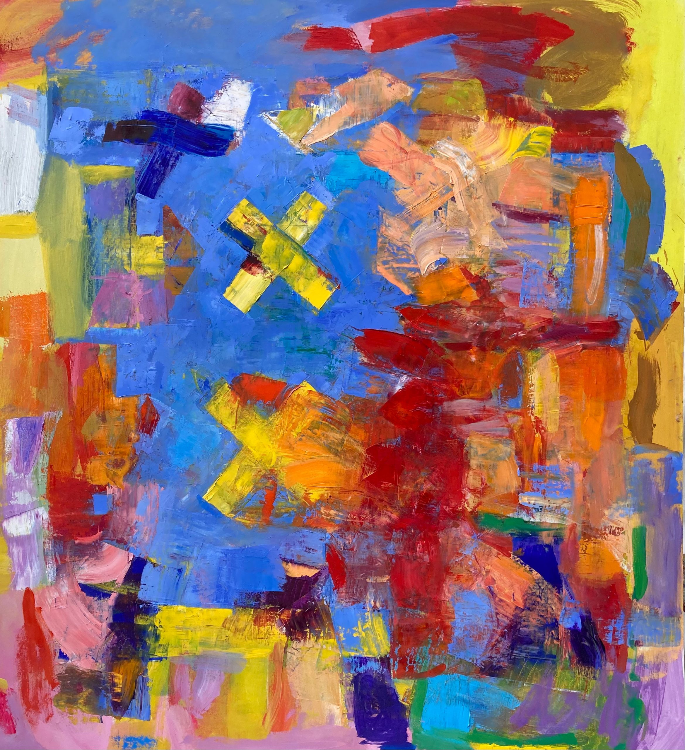 Olieverf op paneel 110 x 120 cm 2022