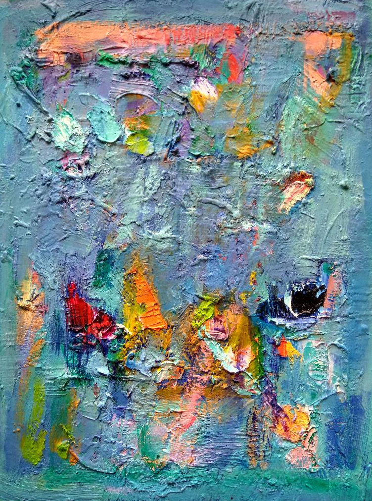 Z.t. olieverf op paneel 120 x 110 cm. 2018